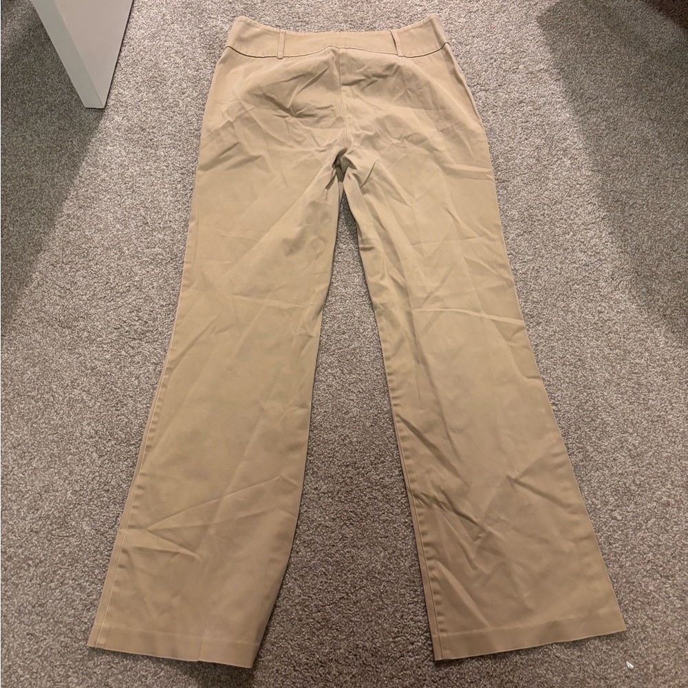 New York & Company Khaki Tan Flare Pants - Picture 4 of 4